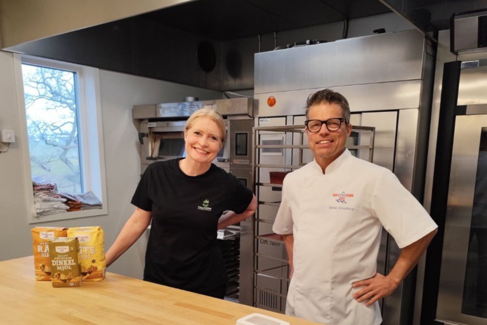 Baking with whole grains. The Whole Grain Bakery and Berte Qvarn.