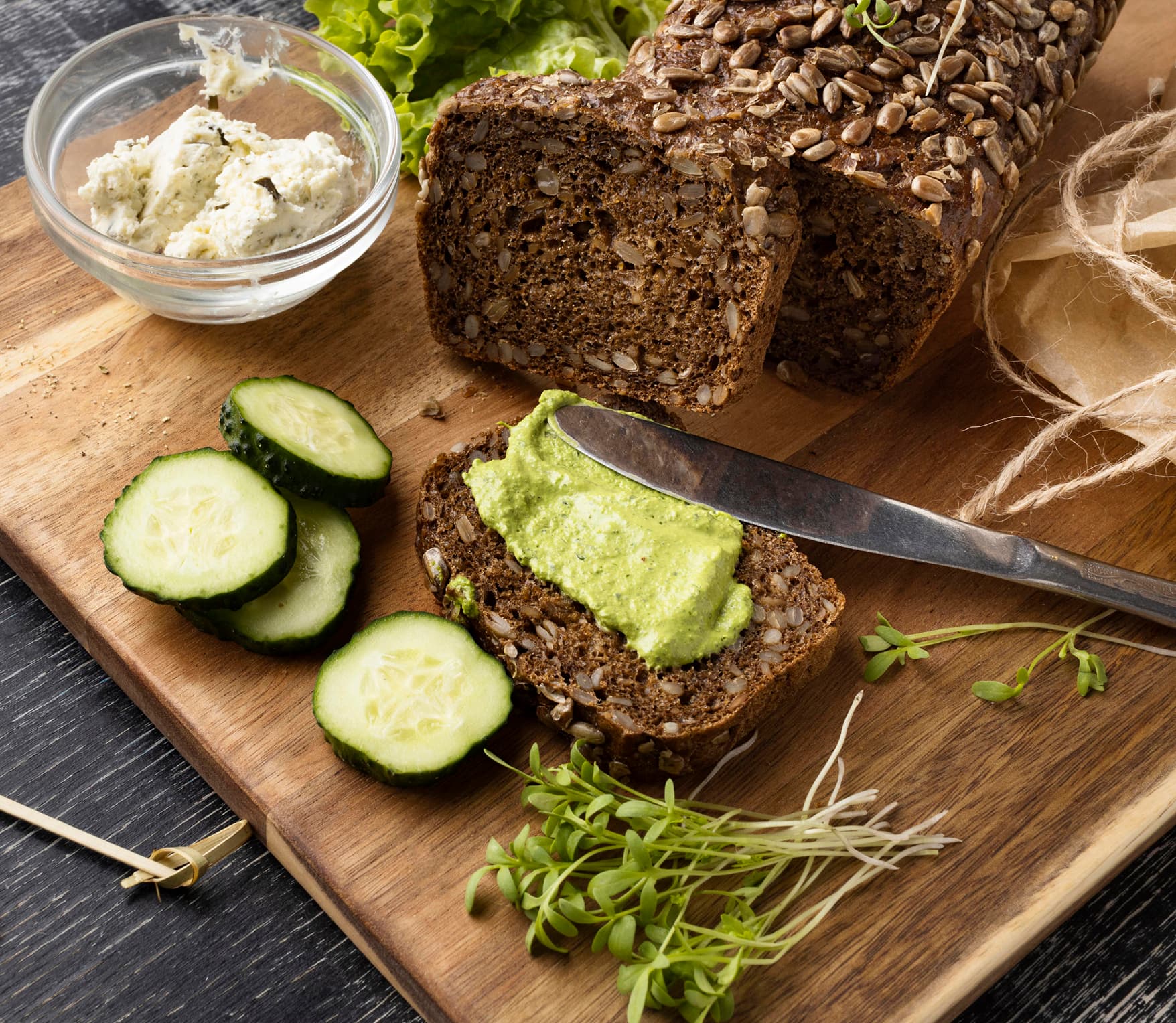 whole-grain bread 